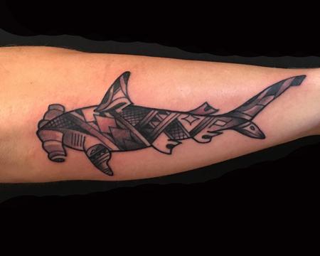 Tattoos - Polynesian Shark - 126795